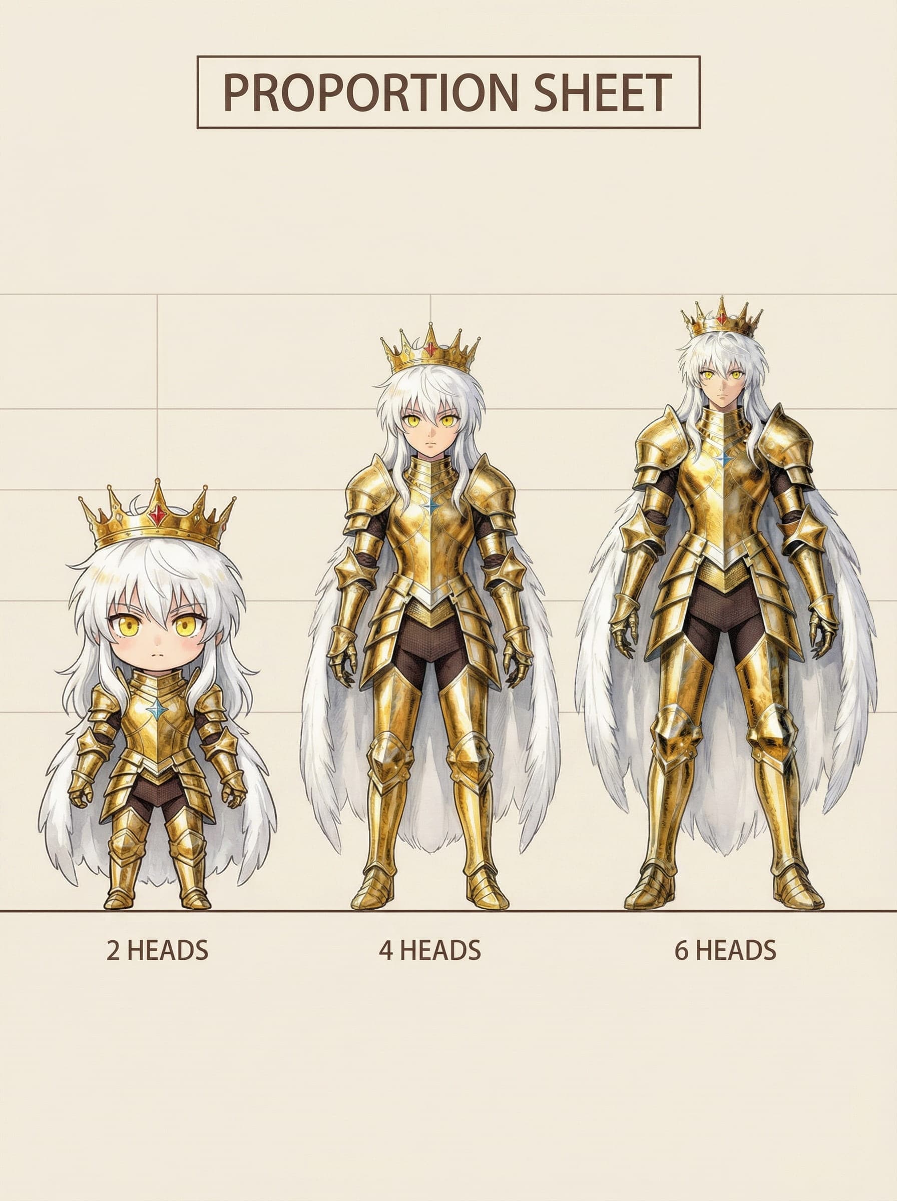 📐 Character Proportions - After