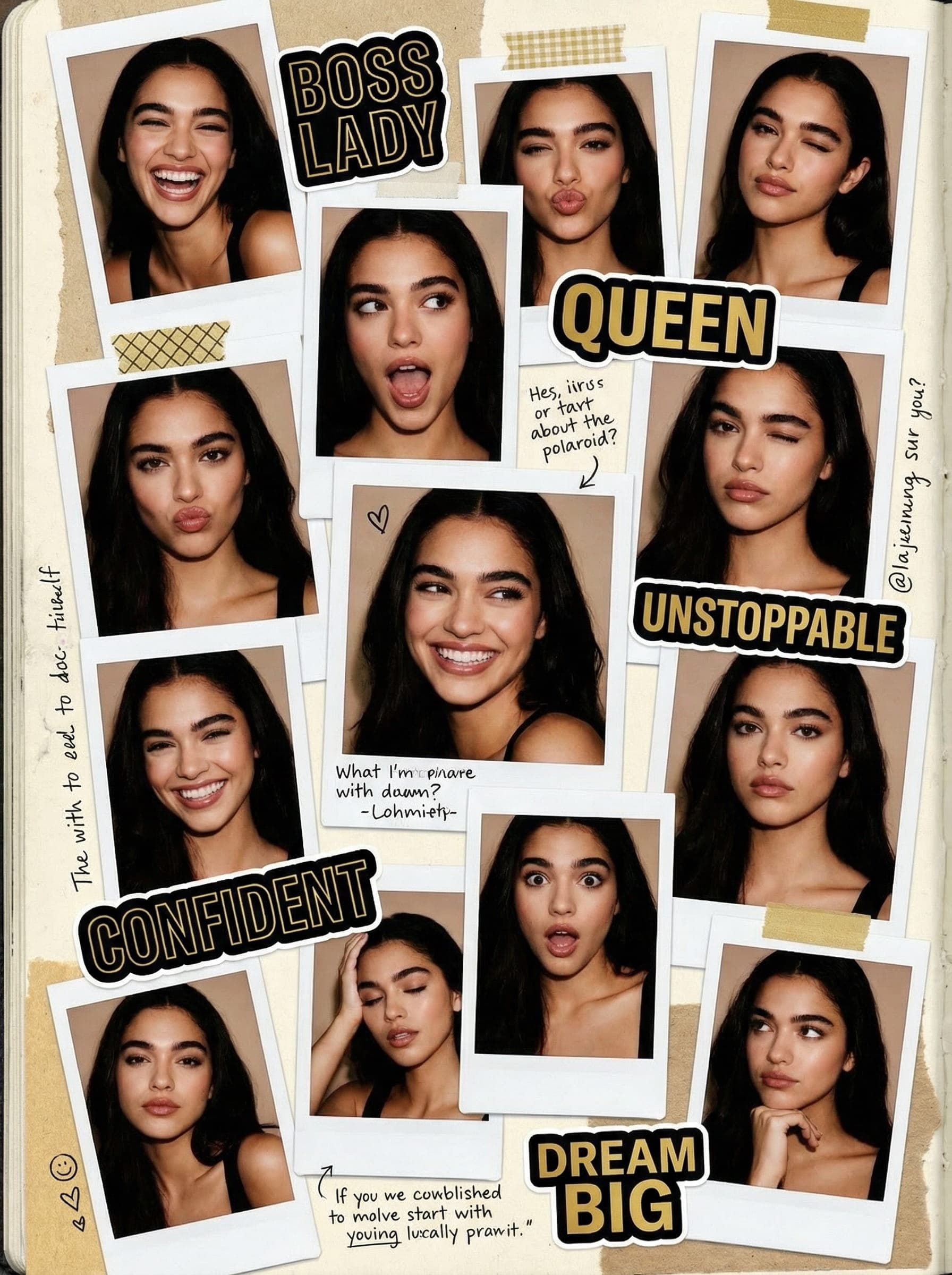 🎀 Kawaii Polaroid Art - After