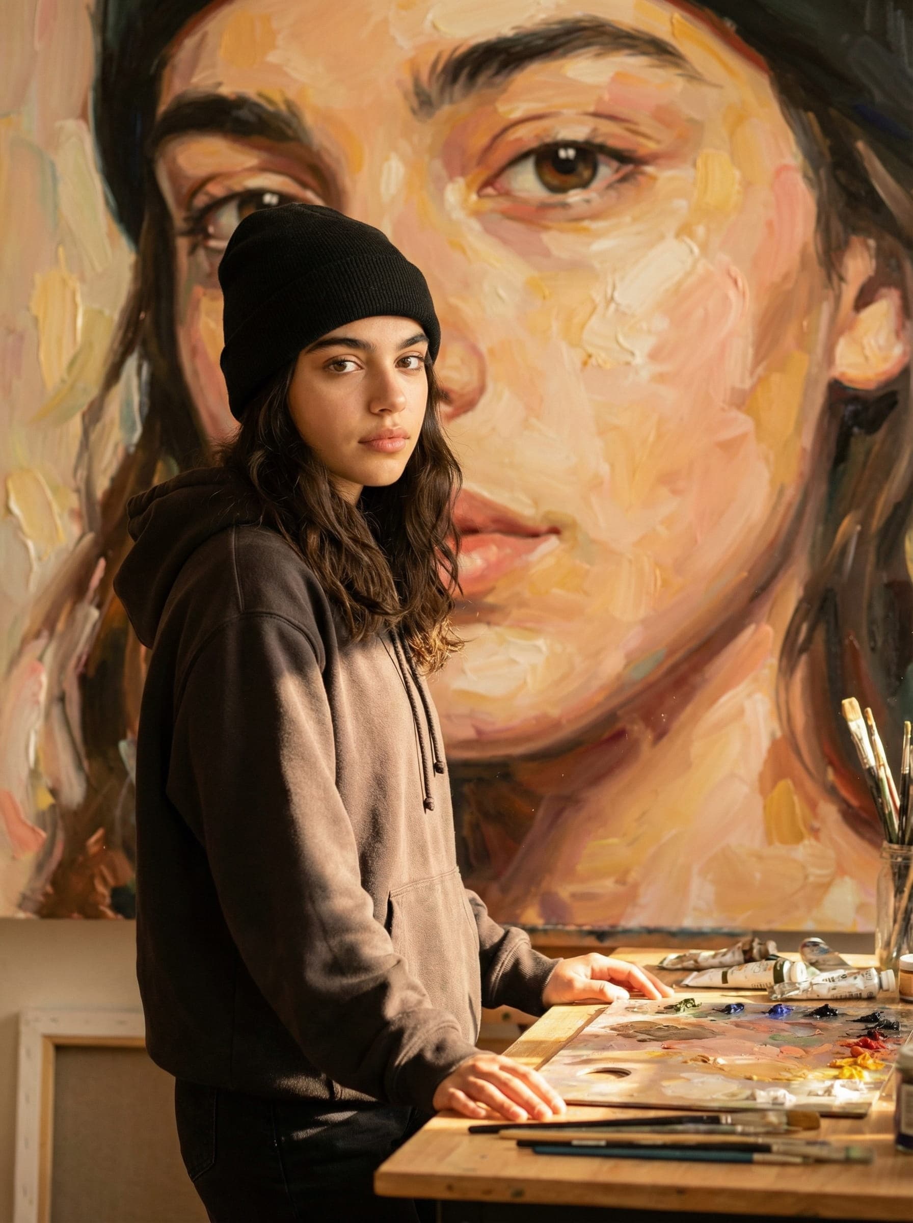 🌅 Golden Hour Muse - After