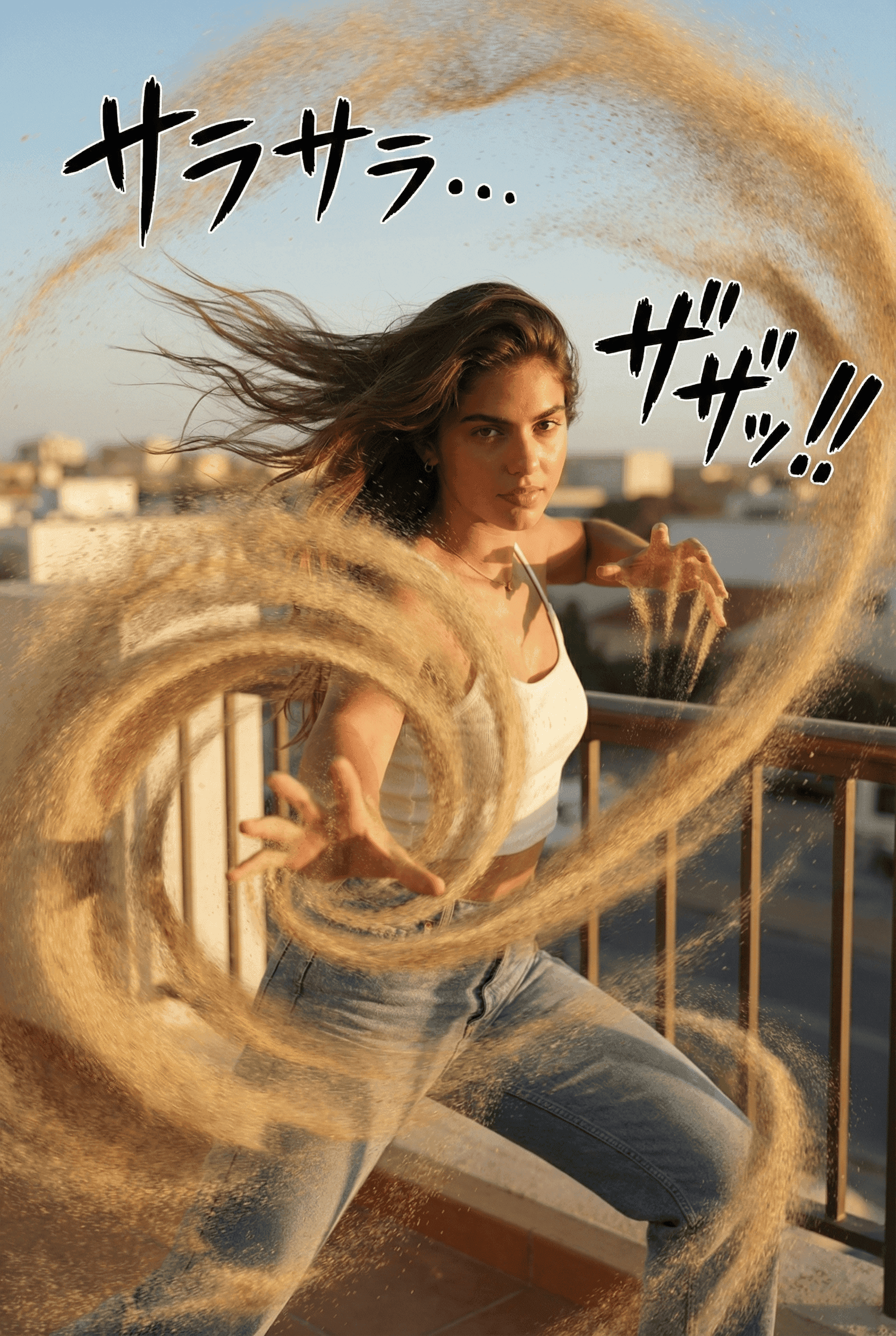 Sand Storm Effect - After