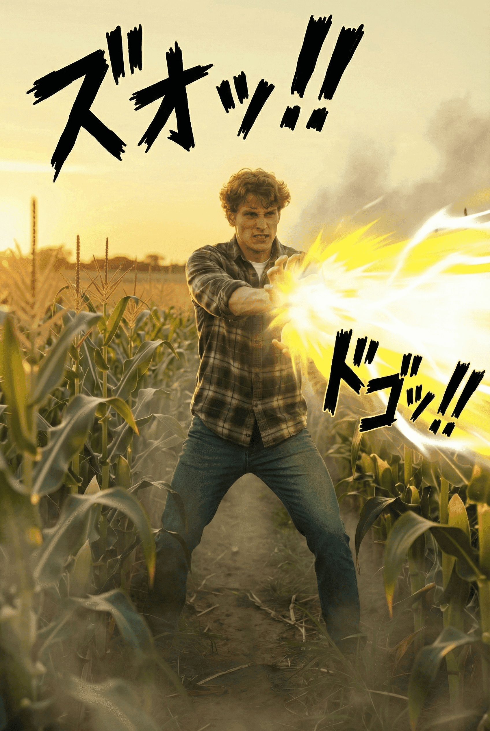 Double Hand Blast - After