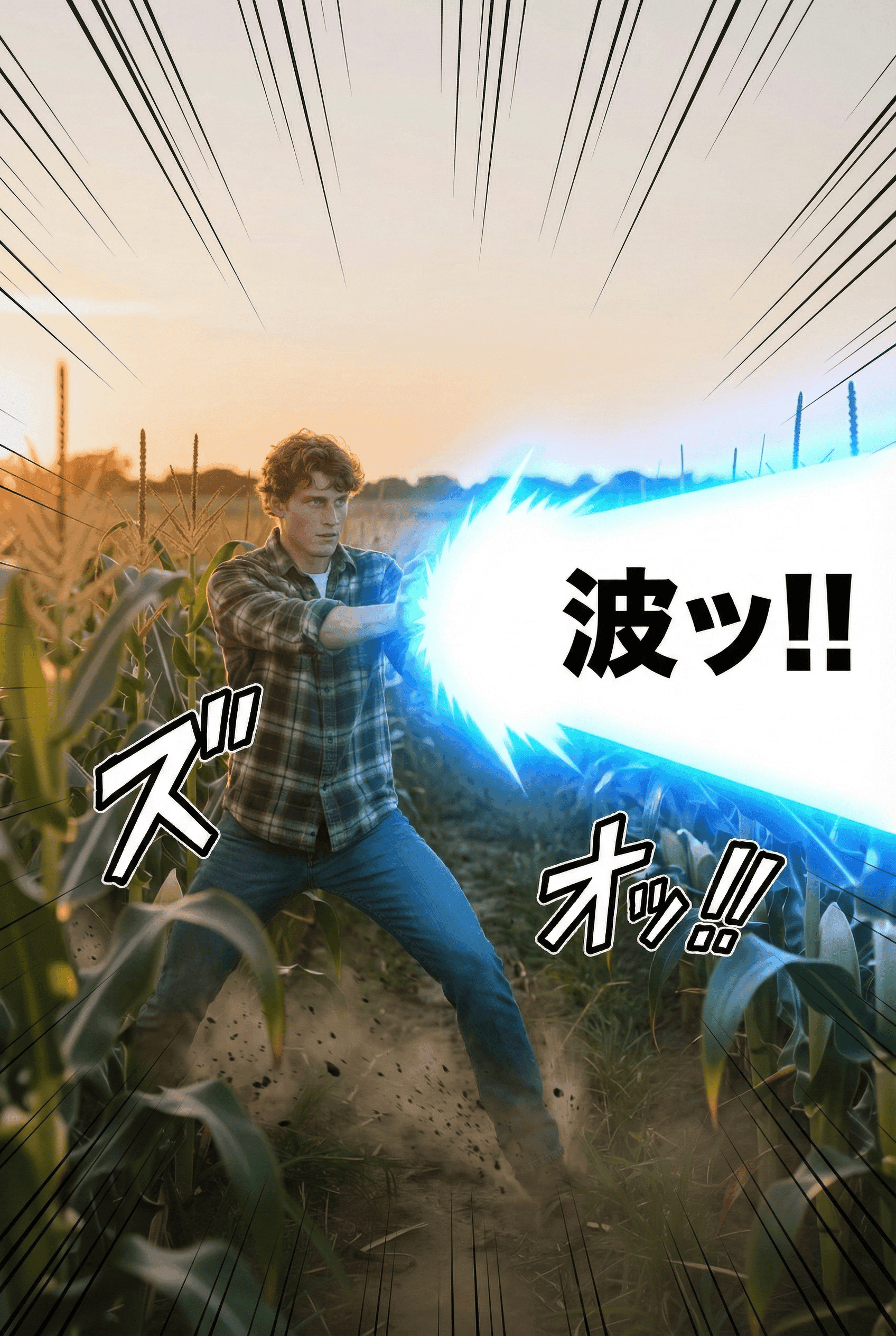 Energy Beam Attack - After