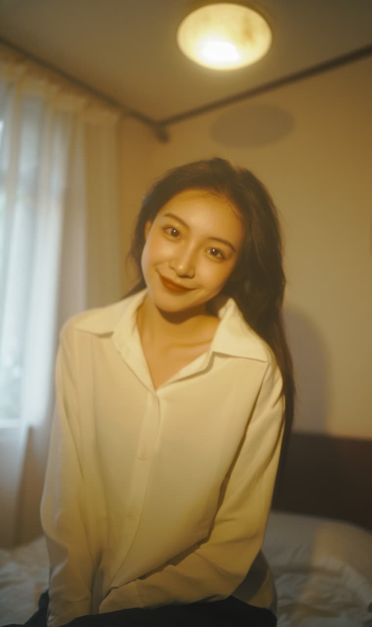 Celestial Stardust Couture in Cosmic Nebula - Before