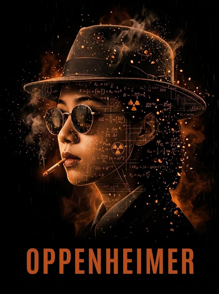 Atomic Oppenheimer Poster Transformation - After