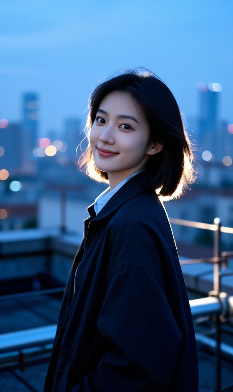 Cinematic Caricature Street Scene - Before