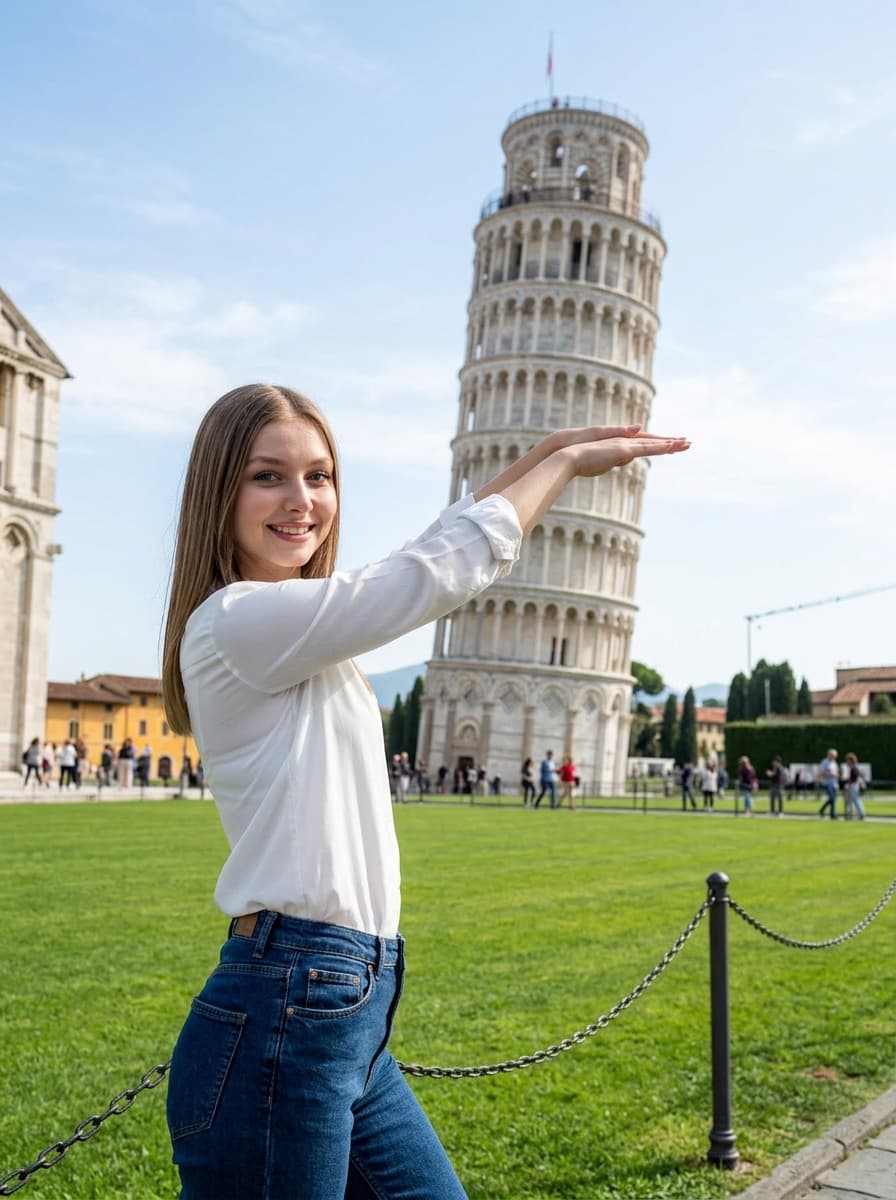 Pisa Tourist Perspective - After